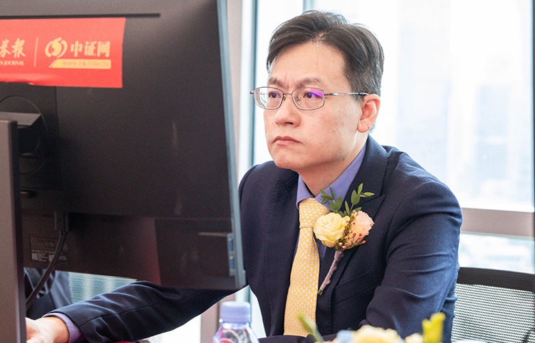 東吳證券投資銀行部董事總經(jīng)理 李生毅先生在交流會現(xiàn)場